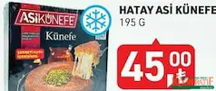 HATAY ASİ KÜNEFE 195 G indirimli fiyat HATAY ASİ KÜNEFE 195 G fiyat ve kampanya bilgisi